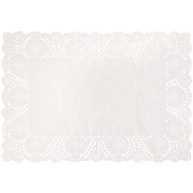 Unique Party Blanc Set de Table Papier napperons