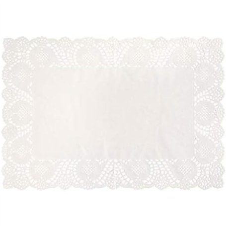 Unique Party Blanc Set de Table Papier napperons