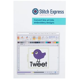 BROTHER SAEXPRESS Stitch Express Logiciel de numérisation automatique sans couleur
