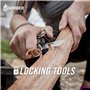 Gerber Pince multifonctions Truss avec étui de protection, 17 outils en 1, Noir, 1027872