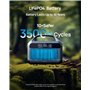LiFePO4 Générateur solaire 300 W (surtension 600 W) Station d'alimentation portable 204,8 Wh (64 000 mAh) Chargeur portable avec
