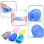 AUGSUN 30Pcs Protège Doigts Guitare en Silicone avec Mediator Guitare Electrique Médiators du Pouce Médiators du Doigt, Doigtier