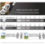 Lot de 2 gants de golf pour homme main gauche en cuir avec marqueur de balle - Gants doux et confortables - Poignées sportives -