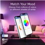 Feit Electric Ampoule LED OM100/RGBW/CA/AG à IRC élevé Alexa Google Smart WiFi, 100 W, multicolore RVB