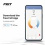 Feit Electric Ampoule LED OM100/RGBW/CA/AG à IRC élevé Alexa Google Smart WiFi, 100 W, multicolore RVB
