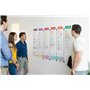 PATboard Tableau Scrum et Tableau Kanban PATlanes - 4 Séparateurs de Colonnes