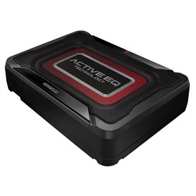 Kenwood KSC-PSW7EQ Subwoofer amplifié Compact Puissance 160W Max avec Technologie Active EQ Noir