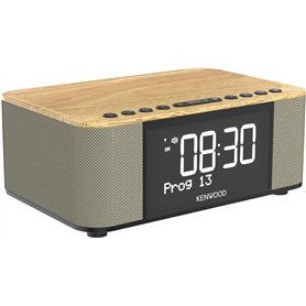 Kenwood CR-ST40DAB-M Radio-réveil stéréo avec 3 alarmes Dab+