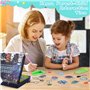 Calendrier de L'avent 2024 S-tar Wars, 12pcs Diamant Peinture Porte-clés, 12pcs porte-clés PVC, Avent Calendrier DIY Loisir Crea