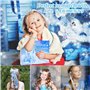 Calendrier de L'avent 2024 Princesse Fille- 24 Jours Cadeaux Surprise Cadeau de Compte à Rebours Noël avec Princesse Accessoires