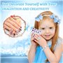 Calendrier de L'avent 2024 Princesse Fille- 24 Jours Cadeaux Surprise Cadeau de Compte à Rebours Noël avec Princesse Accessoires