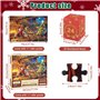 NTGFU Calendrier de L'Avent 2024 Puzzle Adulte Enfant- 1008 Pièces de Puzzle Jigsaw Compte à Rebours Calendrier de l'Aven de Noë