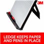 3M Porte-documents de bureau - Clip réglable pour maintenir les documents en mode portrait et paysage pour une visualisation fac