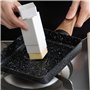 Aizuoni Porte-bâtonnets de beurre avec couvercle,Porte-bâtonnets de beurre avec couvercle, Distributeur de beurre standard pour 