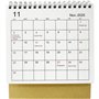 Calendrier de bureau 2025 mensuel 2025 - Calendrier quotidien debout - Liste des choses à faire - Planificateur mensuel - Petit 