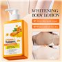 Crème hydratante éclaircissante à la vitamine C, lotion corporelle naturelle au curcuma avec rétinol, crème de soin quotidienne 