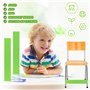 JINJUMEI 10 Pcs Bandes Élastiques pour Pieds de Chaise, Bandes de Chaise pour Enfants avec Pieds Fidgety, Bandes de Chaise Senso