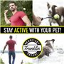 Franklin Pet Supply Lanceur de Balle de Tennis - Jouet pour Chien - Jouer à Rapporter avec Votre Animal