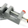 Pnces d'angle NUZAMAS de 90 degrés - Pince d'angle en alliage d'aluminium - Pince pivotante réglable - Étau pour le travail et l