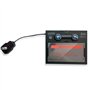 Nuzamas Lentille de rechange pour casque de soudage avec écran LCD à obscurcissement automatique 110 x 90 x 9 mm