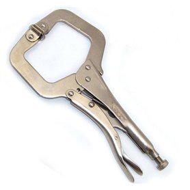 Nuzamas 275 mm verrouillage Pince-étau avec patins pivotants en acier Pince étau C Pince étau de soudure outils