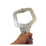 Nuzamas 275 mm verrouillage Pince-étau avec patins pivotants en acier Pince étau C Pince étau de soudure outils