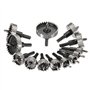 NUZAMAS Lot de 13 scies cloches en métal 16-53 mm - Outils de coupe en acier tungstène pour acier inoxydable