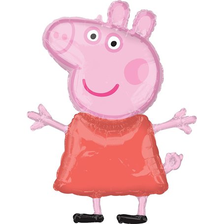 SuperShape Peppa Pig Ballon gonflable P38 emballé 63 cm x 81 cm