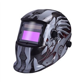 Nuzamas Fonctionne à l'énergie Solaire Auto Assombrissement Soudeur Masque de Soudure Protection du Visage pour Arc TIG MIG broy