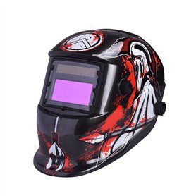 Nuzamas Fonctionne à l'énergie solaire Auto Assombrissement soudeur Masque de soudure protection du visage pour arc TIG MIG broy