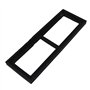 NUZAMAS Premium couteau aiguisage Stone 2 Side Grit 2000/5000 Whetstone cuisine-couteau affûteur Waterstone antidérapant base