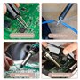 WAN2TLK No Clean Lot de 10 pâtes à souder 4 ml – Flux de soudure de précision pour soudure électronique – Complet avec piston et