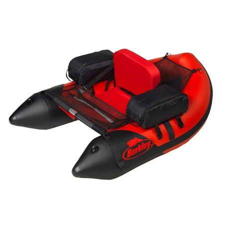 Berkley Tec Belly Boat Ripple XCD Red Black Belly Boat Float Tube Pêche Canot Pneumatique Bateau