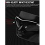 BlazerBuck Verres de rechange polarisés anti-sel pour vilebrequin Oakley OO9239, Burned Starry - Polarisé, 0