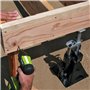 Powerbuilt Cric à Bouteille et crics en Un, 3 tonnes, 6000 Livres Tout-en-Un pour Le Levage de Voitures, Unijack pour véhicules 