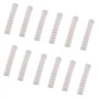 Double Rangée pour Fils de Raccordement Fil à Ressort Connecteur Rapide Borne de Serrage pour Câble Électrique Barrette de Conne