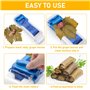 Machine à Rouler Les Sushis 2 Pcs Rouleau Viande Aux Légumes Rouleau Feuilles Raisin Kit De Bricolage De Cuisine Pour Les Débuta
