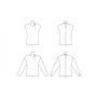Vogue Patterns V1902A5 Haut/gilet pour femme A5 (34-36-38-40-42)