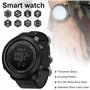 Montre militaire pour homme Montre numérique de sport pour homme Pour le sport en plein air Course Natation Armée militaire mult