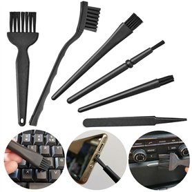 Brosses antistatiques | Kit de brosse antistatique 6 en 1 en nylon multi-usages