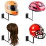 WSGFPO Mural Présentoir Casque De Moto Présentoir De Casque Crochet Porte Casque Moto Moto Casque Rack Affichage Support Mural p