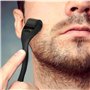 Rouleau pour la pousse de la barbe Red-Blooded | 540 aiguilles en titane de 0,5 Mm | Rouleau Derma pour hommes | Rouleau barbe n