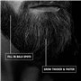 Rouleau pour la pousse de la barbe Red-Blooded | 540 aiguilles en titane de 0,5 Mm | Rouleau Derma pour hommes | Rouleau barbe n