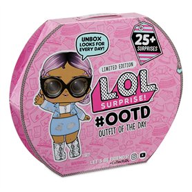 L.O.L. Surprise! 2021 OOTD Calendrier de l’Avent – avec 1 poupée édition limitée Jet Set Q.T. – + 25 Surprises Dont des Tenues