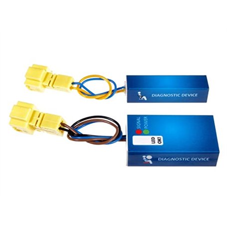 TBVPARTS Émulateur capteur occupation siège avec communication Lin Tapis SRS Simulateur Copilote Émulateur Bypass Simulateur pou