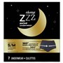 Always ZZZ Lot de 7 sous-vêtements jetables pour la nuit pour femme Taille S/M Couverture à 360°