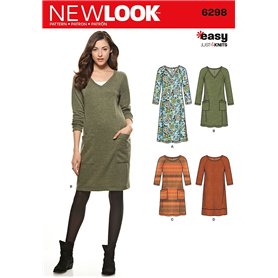 New Look NL6298 Patron de Couture Robe Tunique 22 x 15 cm