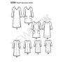 New Look NL6298 Patron de Couture Robe Tunique 22 x 15 cm