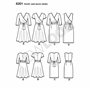 New Look NL6301 Patron de Couture Robe Portefeuille 22 x 15 cm