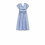 SIMPLICITY SS9265A Robe grande taille A (XXS-XS-S-M-L-XL-XXL), blanc